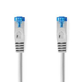 CAT6a SF/UTP Network Cable RJ45 Male - RJ45 Male 1.0 m Grey